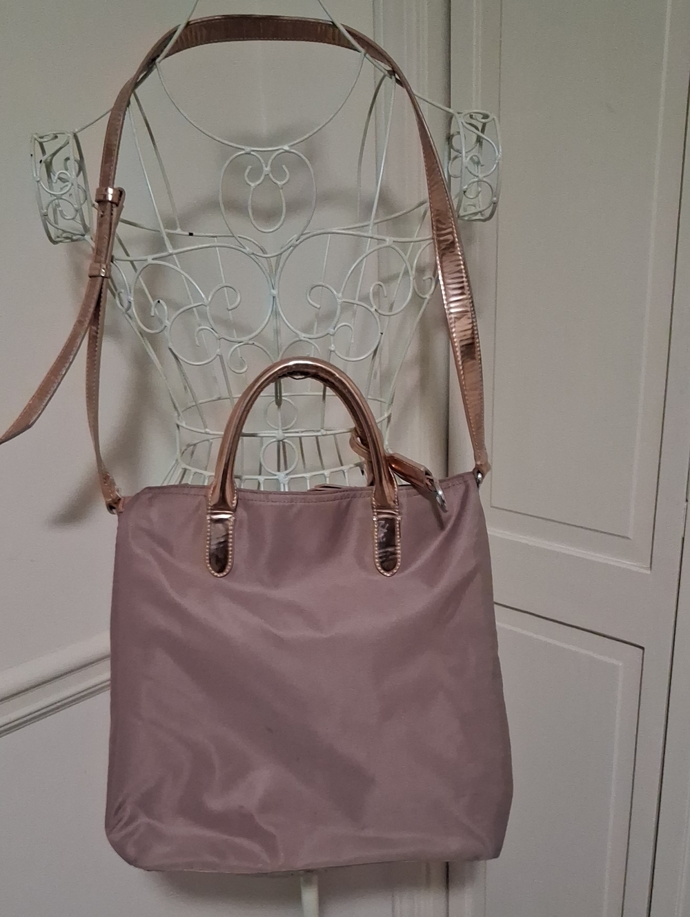 Banana Republic Tote with Rose Gold Accents